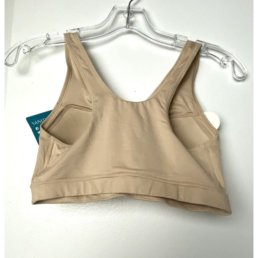Vanity Fair Wirelree Bra Beyond Comfort Easy Pullover Size S 72202 Beige - Picture 7 of 9